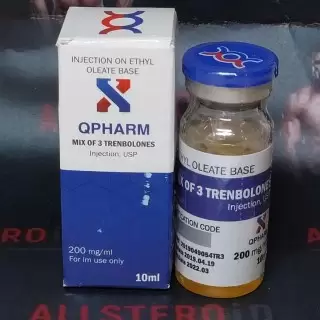 QPHARM MIX OF 3 TRENBOLONES 200 мг/мл - ЦЕНА ЗА 10МЛ