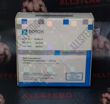 ZZEROX TESTOROX P 100MG/ML - ЦЕНА ЗА 1 АМПУЛУ