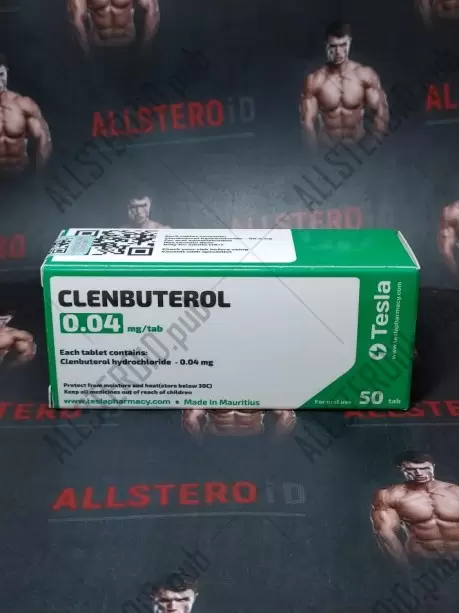 Tesla clenbuterol 0,04mg/tab - цена за 50 таб