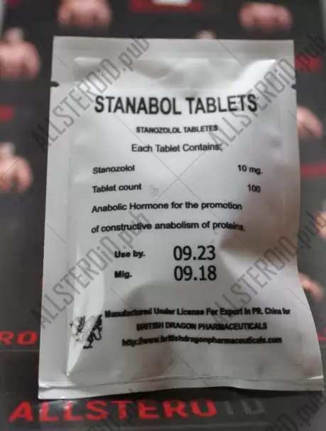 Stanabol tablets 10 mg (British Dragon)