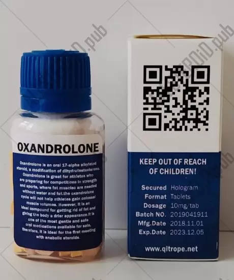 QPHARM OXANDROLONE 10mg/tab - ЦЕНА ЗА 100 ТАБ