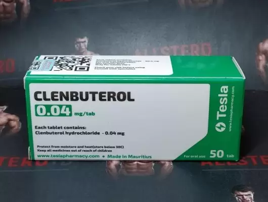 Tesla clenbuterol 0,04mg/tab - цена за 50 таб